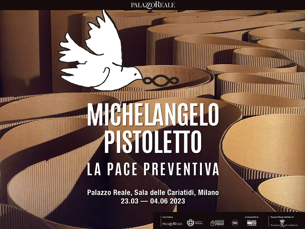Michelangelo Pistoletto - La Pace Preventiva. Milano 2023